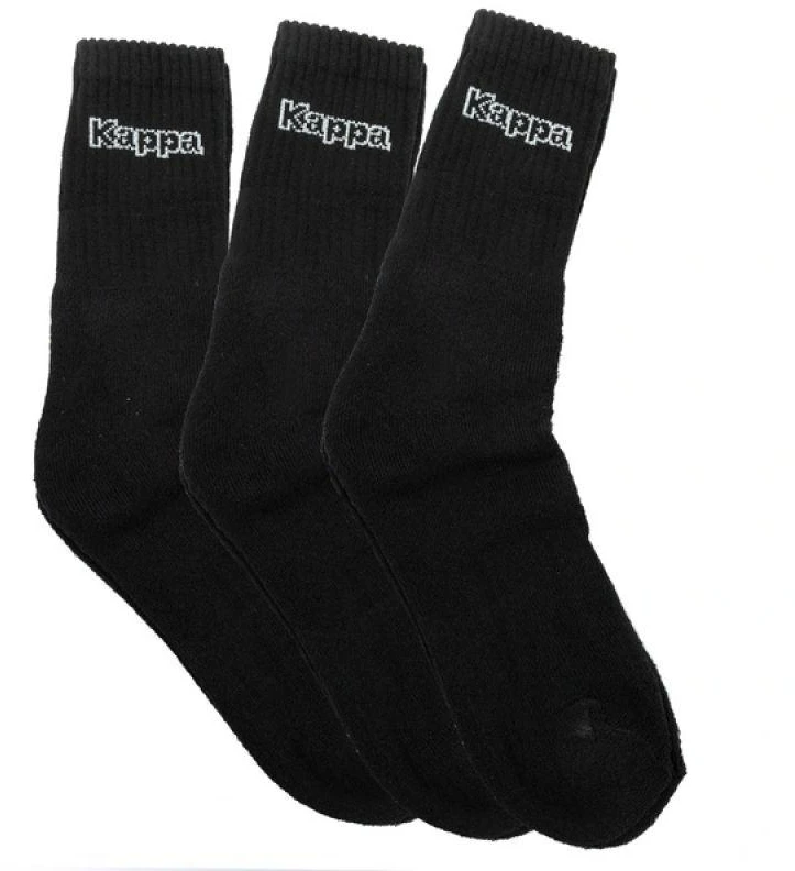Kappa juodos ilgos kojinės 34113IW 901