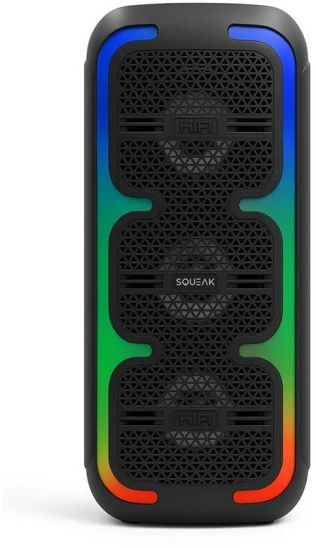 Karaoke garsiakalbis SQUEAK BEATONE BLUETOOTH 5.3, 45W FM RADIJAS, MICROSD, AUX, USB, USB-C SQ1009