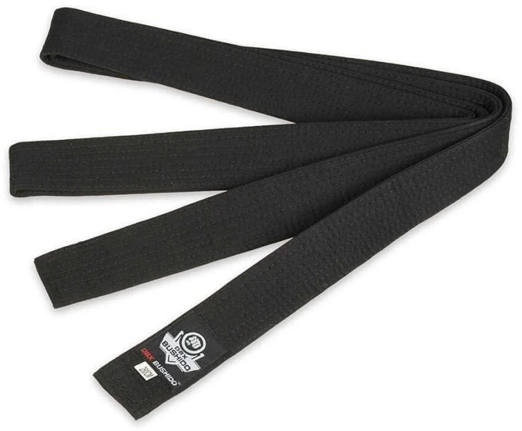 Karate kimono diržas - juodas 260 cm
