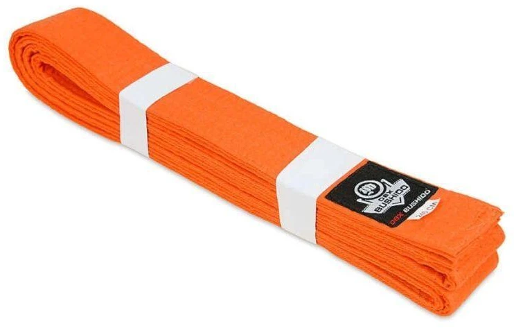 Karatė kimono diržas – oranžinis, 260 cm