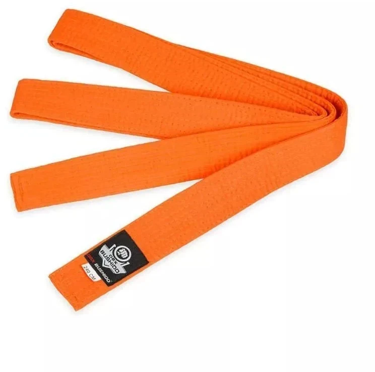 Kelioninis Karatė kimono diržas – oranžinis, 260 cm