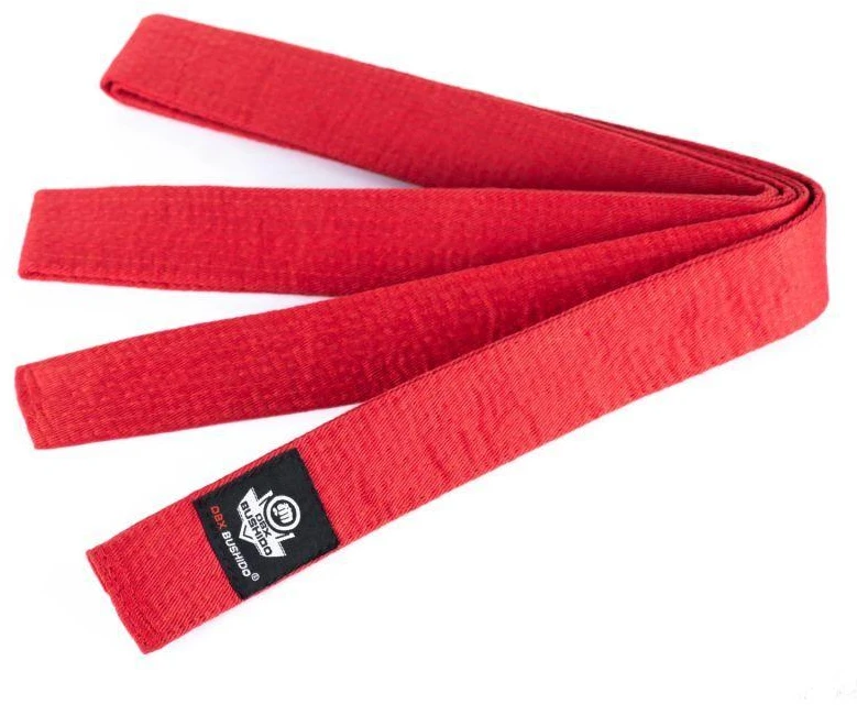 Karate kimono diržas - raudonas 260 cm