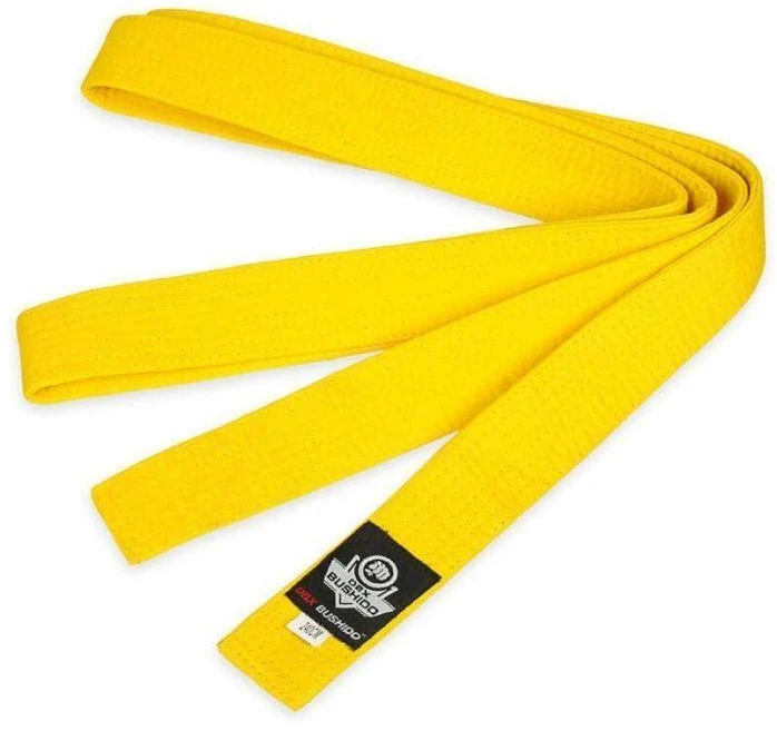 Karate kimono juosta - geltona 240 cm