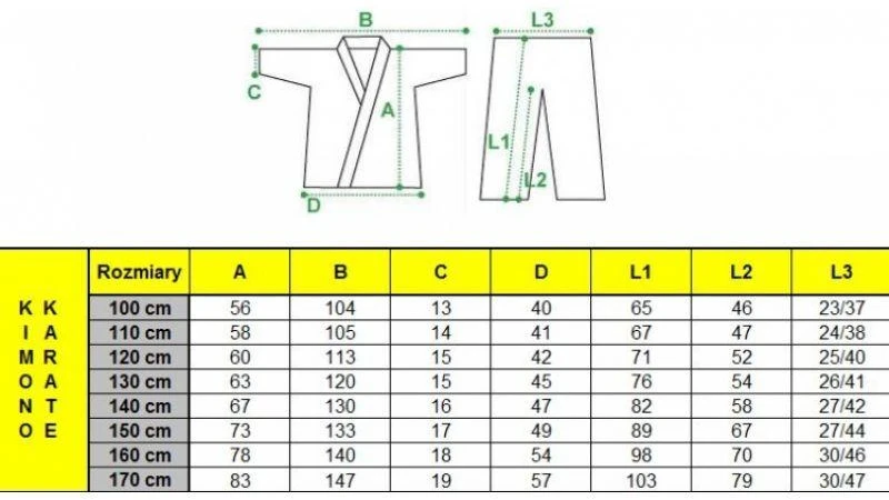 Karate kimono MASTERS 9 oz - 120 cm KIKM-00D (KAINOS PAKEITIMAS)