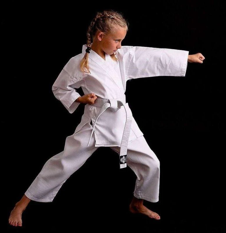 Karate kimono vaikams + nemokamas diržas - DBX BUSHIDO ARK-3102 120 cm