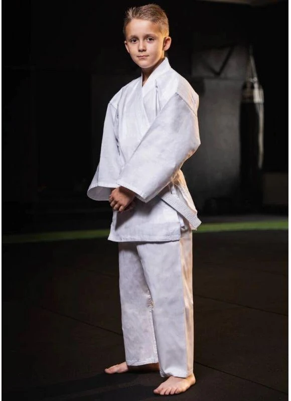 Karate kimono vaikams + nemokamas diržas - DBX BUSHIDO ARK-3102 120 cm
