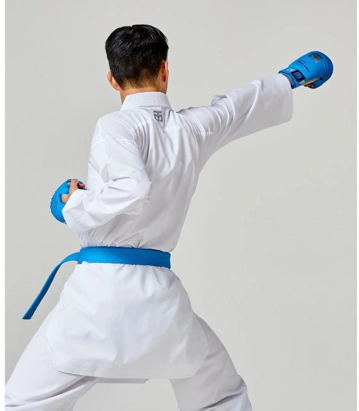 Karate pirštinės - „Mitts 2“ MĖLYNOS WKF | MOOTO