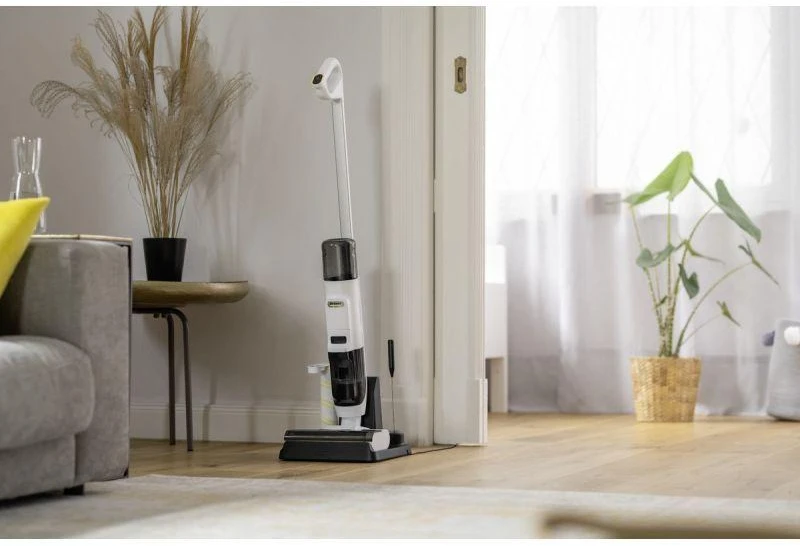 Kärcher FCV 2 Natural N 3 viename lazdinis dulkių siurblys Baterija Sausas ir drėgnas valymas Be maišelio 160 W Baltas