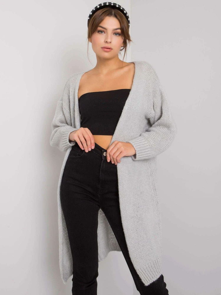 Kardiganas moterims -TW-SW-BI-2270.22X-pilka