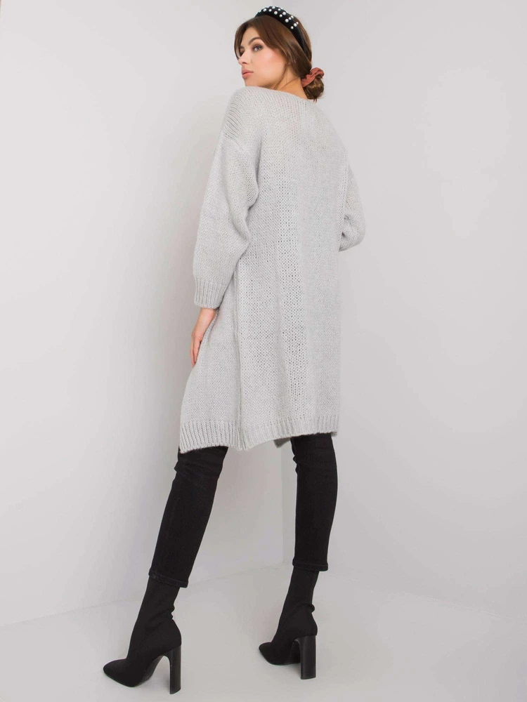 Kardiganas moterims -TW-SW-BI-2270.22X-pilka