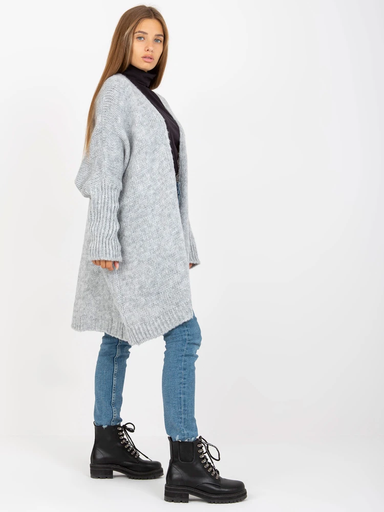 Kardiganas moterims -TW-SW-BI-M2201.87-pilka