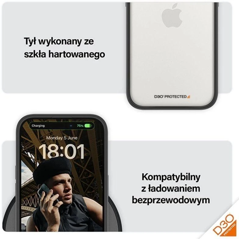 Panzer Glass PanzerGlass™ ClearCase su D3O iPhone 15 Pro