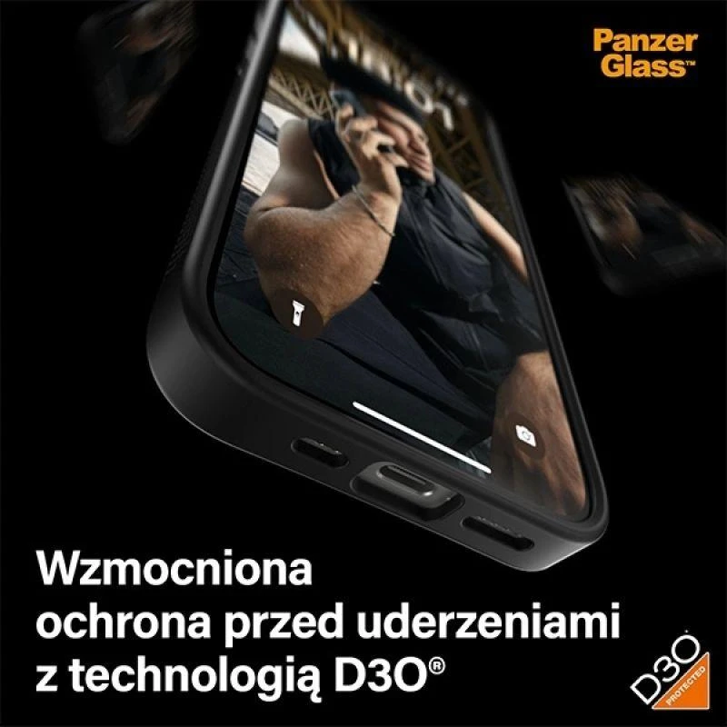 Panzer Glass PanzerGlass™ ClearCase su D3O iPhone 15 Pro