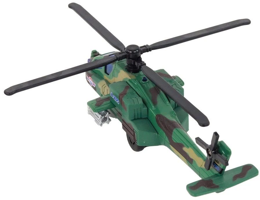 Lean Toys Kariniai sraigtasparniai su šviesomis ir garsais