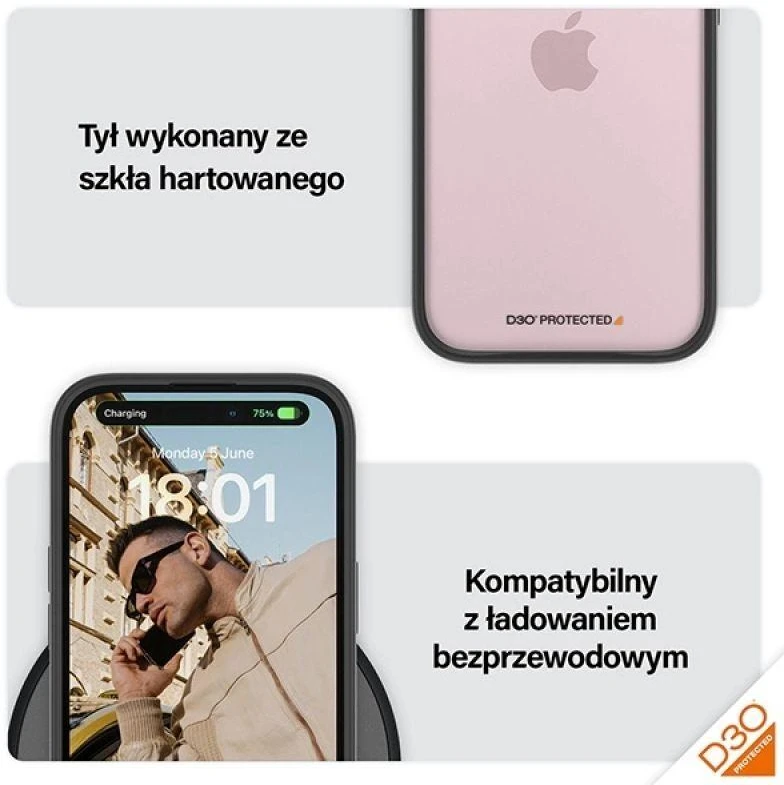 Panzer Glass PanzerGlass™ ClearCase su D3O iPhone 15