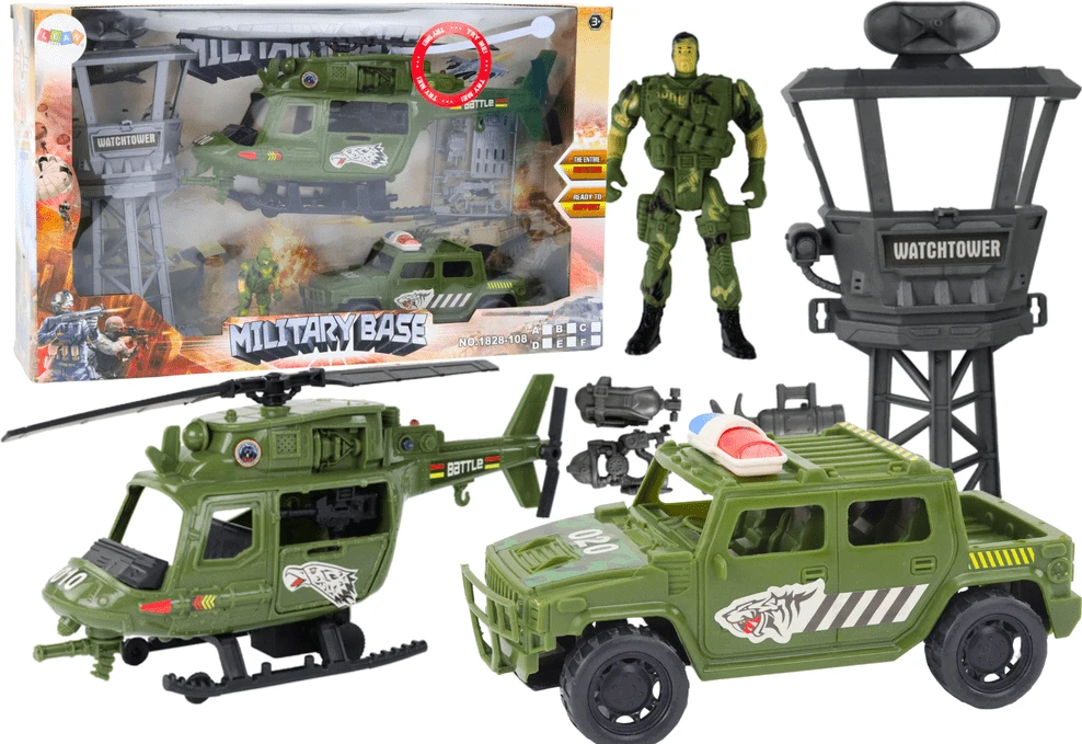 Lean Toys Karinis žaidimų rinkinys