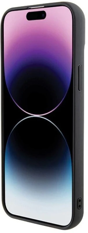 Karl Lagerfeld KLHCP15M3DMKRLK iPhone 15 Plus / 14 Plus 6.7″ juodos spalvos kietas dėklas 3D Rubber Multi Lo