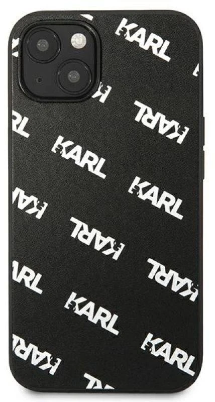 Karl Lagerfeld KLHCP13SPULMBK3 Apple iPhone 13 mini 5,4″ kietas dėklas juodos spalvos Allover