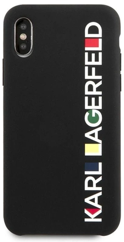 Karl Lagerfeld KLHCPXBHWHBK Apple iPhone X/XS hardcase dėklas telefonui juodos spalvos Glossy Bauhaus
