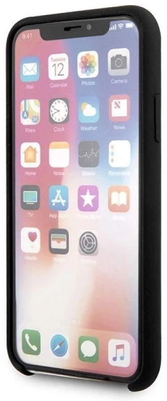 Karl Lagerfeld KLHCPXBHWHBK Apple iPhone X/XS hardcase dėklas telefonui juodos spalvos Glossy Bauhaus