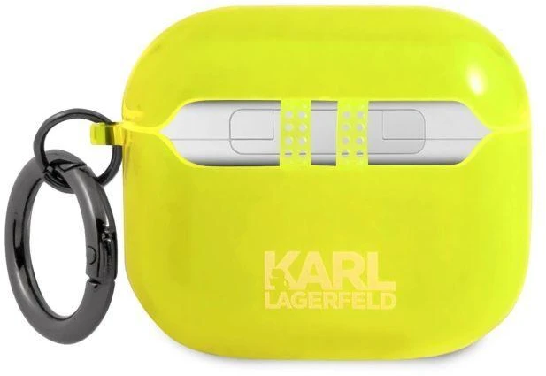 Karl Lagerfeld Choupette dėklas AirPods 3 - geltonas