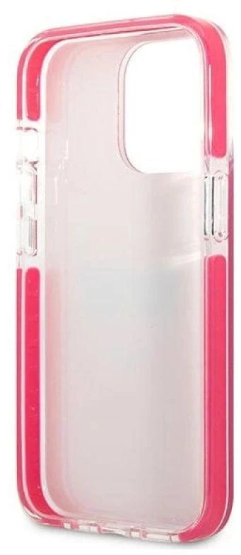 Karl Lagerfeld KLHCP13LTPECPI Apple iPhone 13 Pro / 13 6,1″ kietas dėklas fuschia Choupette Head