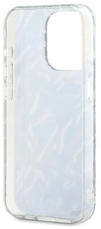 Dėklas Karl Lagerfeld KLHCP15XHZBPKCCUApple iPhone 15 Pro Max 6.7″ violetinės spalvos Zebra With Cord