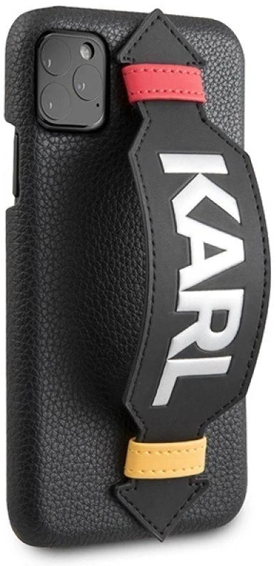 Dėklas Karl Lagerfeld Strap Case for iPhone 11 Pro 5.8" - Juodas