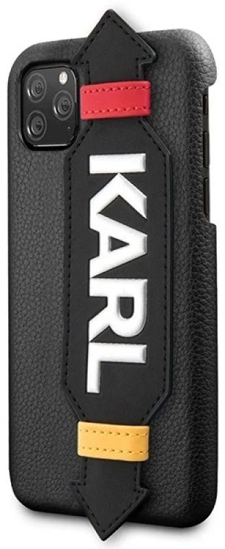 Dėklas Karl Lagerfeld Strap Case for iPhone 11 Pro 5.8" - Juodas