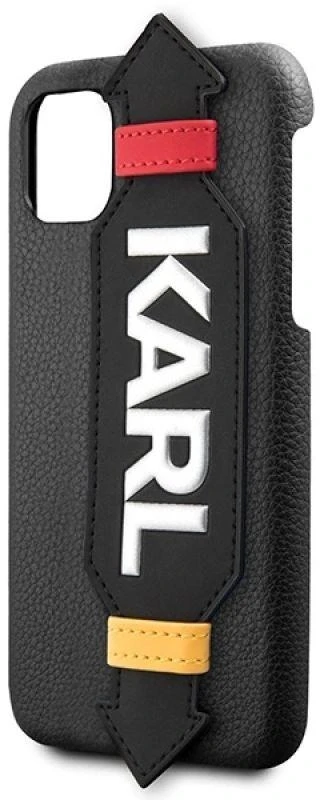 Dėklas Karl Lagerfeld Strap Case for iPhone 11 Pro 5.8" - Juodas