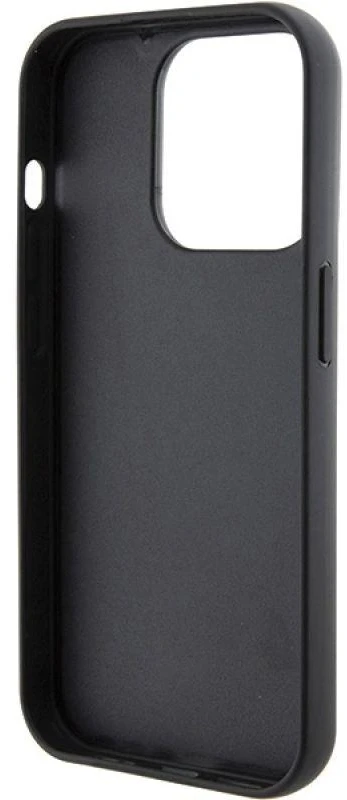 Karl Lagerfeld KLHCP15XGCNPSG Apple iPhone 15 Pro Max 6.7″ sidabrinis kietas dėklas Fixed Glitter Choupette