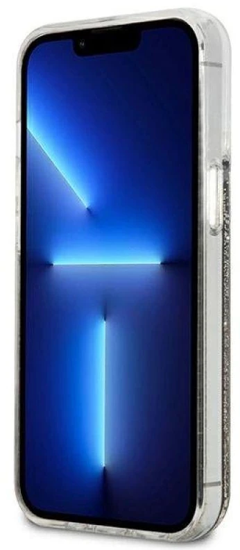 Apple iPhone 13 Pro Max Karl Lagerfeld dėklas Liquid Glitter Gatsby (KLHCP13XLGGKBK) juodos spalvos