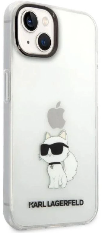 Karl Lagerfeld KLHCP14MHNCHTCT iPhone 14 Plus 6,7" permatomas kietas dėklas IML NFT Choupette