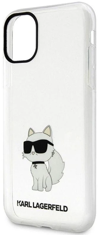 Karl Lagerfeld KLHCN61HNCHTCT Apple iPhone 11/ Xr 6,1″ skaidrus kietas dėklas Ikonik Choupette