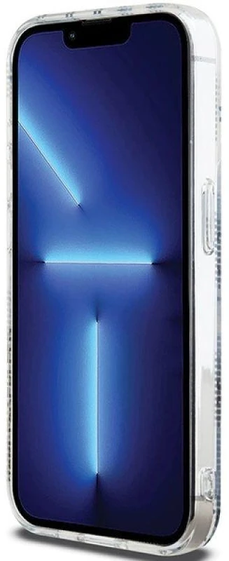 Karl Lagerfeld KLHCP15XHKLPCHT Apple iPhone15 Pro Max 6.7″ skaidrus kietas dėklas IML Choupette Head & Monog