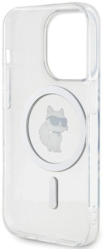 Karl Lagerfeld KLHMP13XHFCCNOT Apple iPhone 13 Pro Max 6.7″ skaidrus kietas dėklas IML Choupette MagSafe