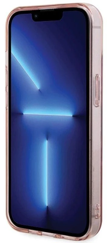 Karl Lagerfeld KLHMP15SHFCCNOP Apple iPhone 15/ 14 / 13 6.1″ rožinės spalvos kietas dėklas IML Choupette MagSafe