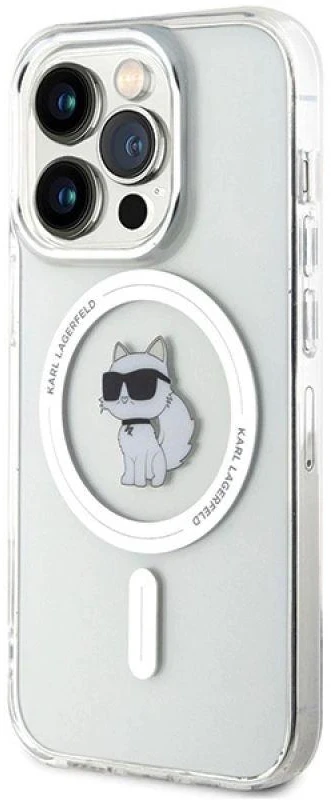 Karl Lagerfeld KLHMP13LHFCCNOT Apple iPhone 13 Pro / 13 6.1″ skaidrus kietas dėklas IML Choupet