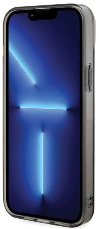 Karl Lagerfeld KLHMP15MHFCKNOK Apple iPhone 15 Plus / 14 Plus 6.7″ juodos spalvos kietas dėklas IML Ikonik MagSafe