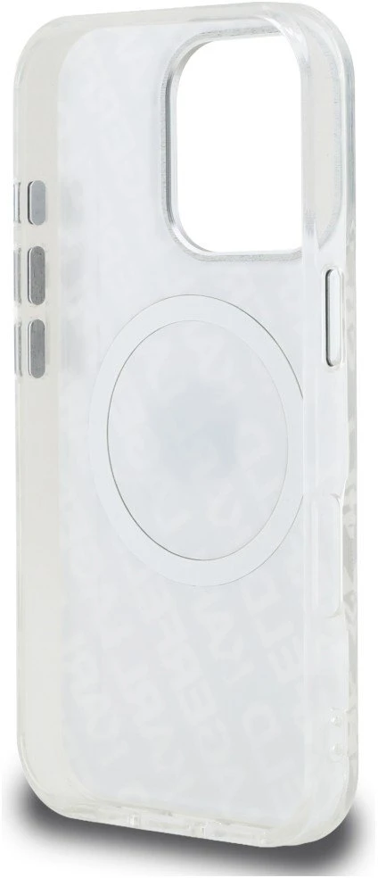 „Karl Lagerfeld IML“ „Karl Head“ logotipo „MagSafe“ dėklas, skirtas „iPhone 16 Pro Max“ – pilkas
