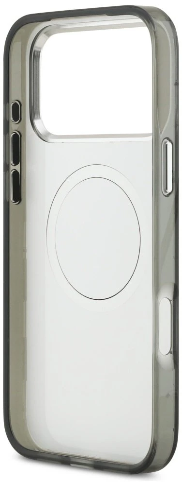 Karl Lagerfeld IML KL Monogram MagSafe dėklas skirtas Apple iPhone 17 Pro Max juodos spalvos