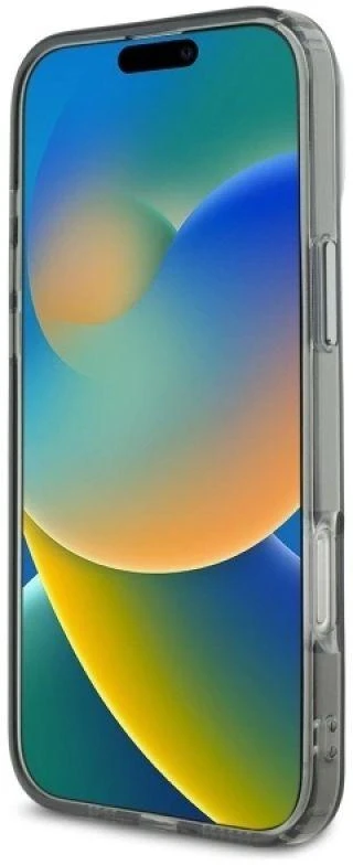 Karl Lagerfeld IML Metal Karl Head MagSafe Apple iPhone 16 Pro Max - dėklas telefonui juodos spalvos