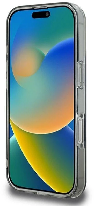 Karl Lagerfeld KLHMP16XHLSKCK Apple iPhone 16 Pro Max 6.9″ juodos spalvos kietas dėklas IML Metal Karl&Choupette H