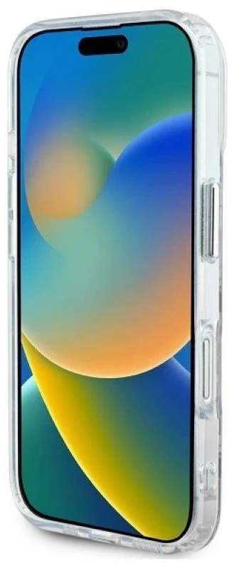 Dėklas Karl Lagerfeld KLHMP16SHMCKMHT Apple iPhone 16 6.1″ skaidrus IML Monogram Karl&Choupette H