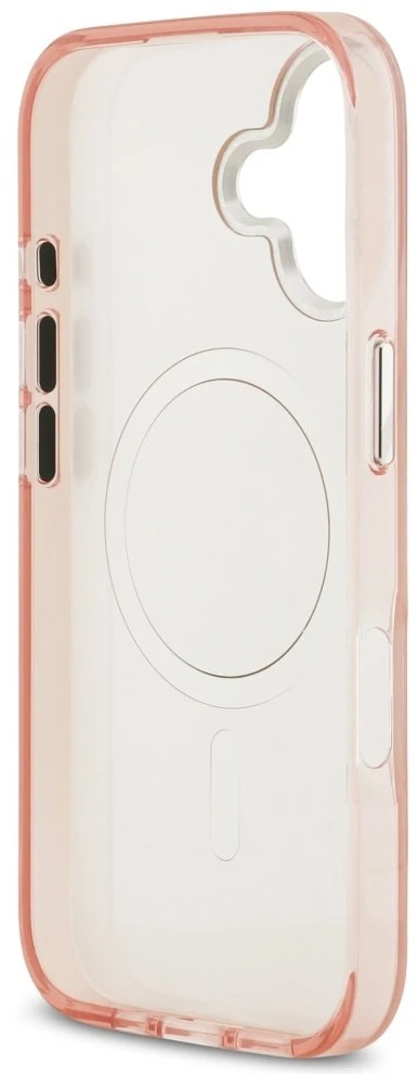 Karl Lagerfeld IML Aquarelle Choupette & Logo MagSafe - dėklas skirtas Apple iPhone 17 pink