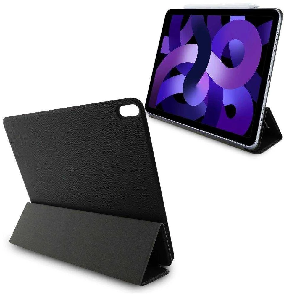 Karl Lagerfeld KLFC13RM24SAKCK Apple iPad Air 13″ 2024 Book Cover juodos spalvos Saffiano Magnetic Karl &Choupette