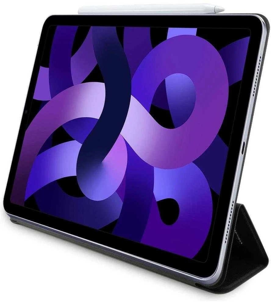 Karl Lagerfeld KLFC13RM24SAKCK Apple iPad Air 13″ 2024 Book Cover juodos spalvos Saffiano Magnetic Karl &Choupette