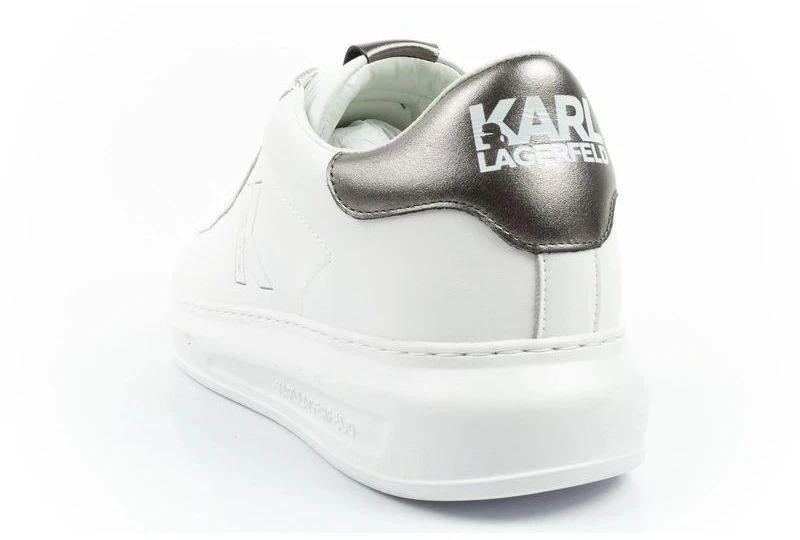 Karl Lagerfeld Kapri vyriški kedai natūrali oda balta