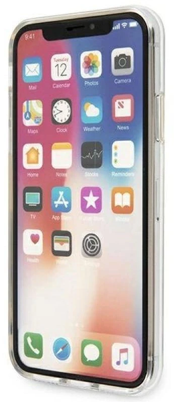 Karl Lagerfeld KLHCI65CKTR Apple iPhone Xs Maxkietas dėklas skaidrus Karl & Choupette