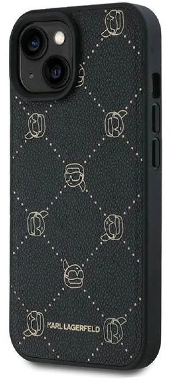 Dėklas Karl Lagerfeld KLHMP15MPGKHPHK Apple iPhone 15 Plus 6.7″ juodos spalvos Magsafe Karl Head